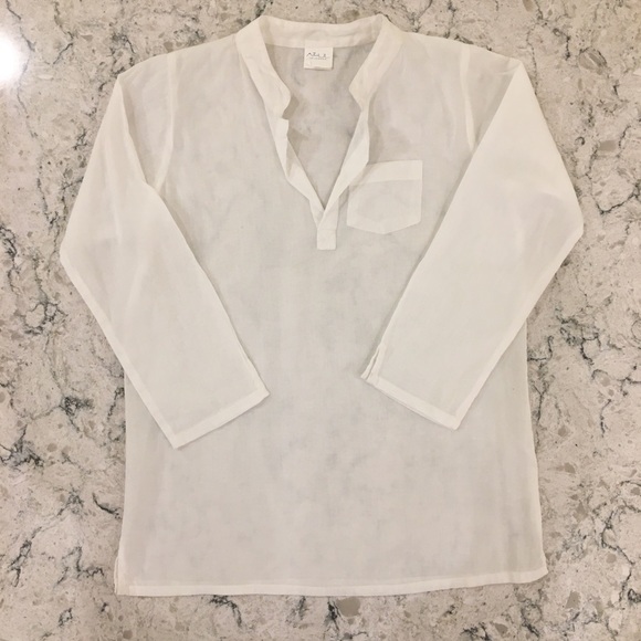 Azul Swimwear White Cover-up Children’s L (12-14) - Picture 1 of 9